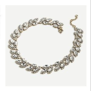 Crystal Leaf Necklace